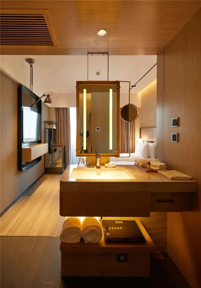 酒店客房衛(wèi)生間設(shè)計(jì)-復(fù)古與新潮混搭風(fēng)武漢網(wǎng)紅精品酒店改造設(shè)計(jì)案例 酒店客房衛(wèi)生間設(shè)計(jì)-復(fù)古與新潮混搭風(fēng)武漢網(wǎng)紅精品酒店改造設(shè)計(jì)案例