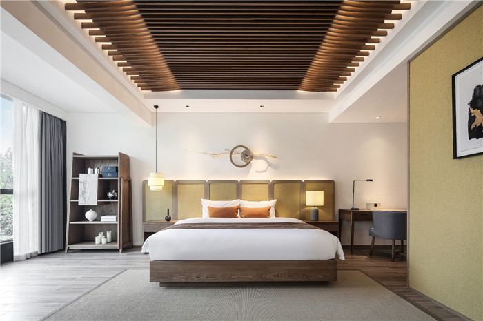 以當(dāng)?shù)厝宋臑橹黝}的九華山禪居度假酒店客房設(shè)計(jì)方案