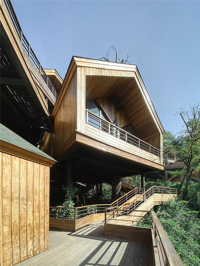 最新樹屋酒店設(shè)計  杭州開元森泊度假酒店樹屋設(shè)計