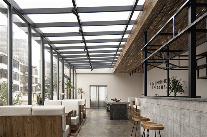 餐廳設(shè)計-鬧市中的覓隱精品酒店設(shè)計方案