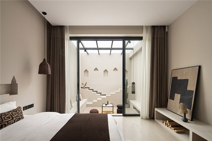 酒店客房設(shè)計-鬧市中的覓隱精品酒店設(shè)計方案