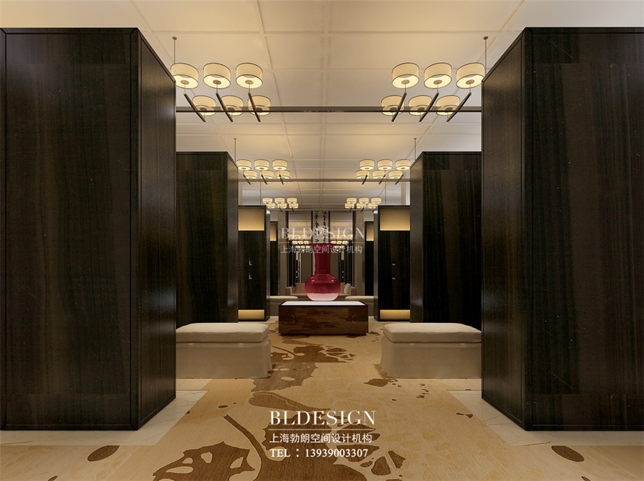 更衣室設(shè)計(jì)-信陽(yáng)沁園春公館洗浴酒店設(shè)計(jì)效果圖