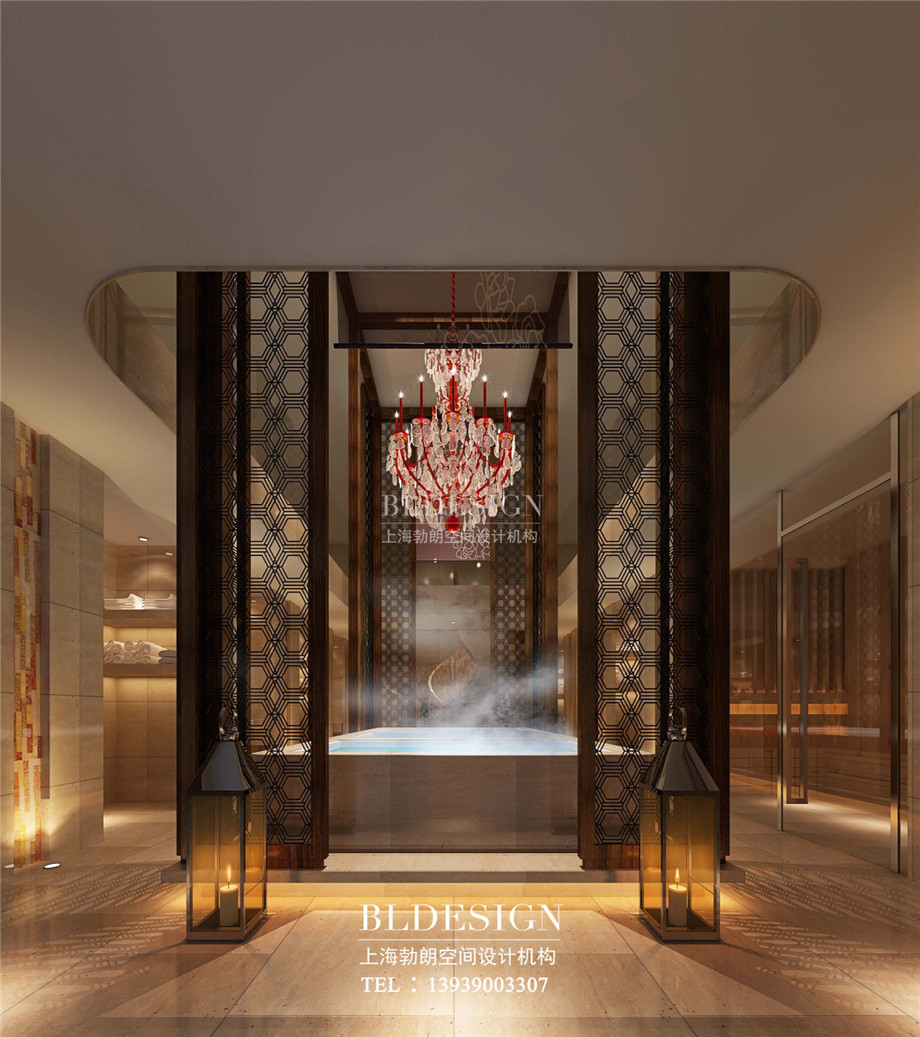 女浴區(qū)設(shè)計(jì)-信陽(yáng)沁園春公館洗浴酒店設(shè)計(jì)案例