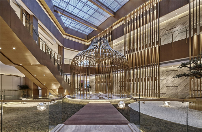 酒店室內(nèi)設(shè)計-遵義格蘭云天中式特色五星級酒店設(shè)計案例賞析 