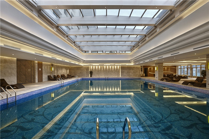 酒店泳池設(shè)計-遵義格蘭云天中式特色五星級酒店設(shè)計案例賞析 