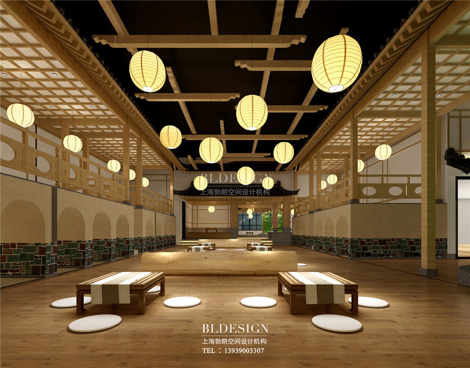 鄭州百樂(lè)湯沐浴汗蒸館休閑大廳設(shè)計(jì)案例效果圖 鄭州百樂(lè)湯沐浴汗蒸館休閑大廳設(shè)計(jì)案例效果圖