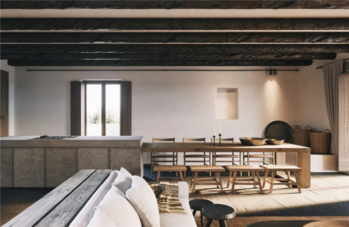 靜謐古樸的國外侘寂風(fēng)度假酒店設(shè)計方案 靜謐古樸的國外侘寂風(fēng)度假酒店設(shè)計方案