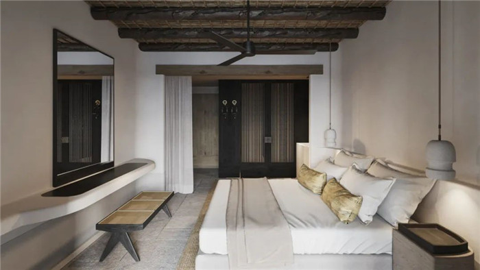 酒店客房設(shè)計-靜謐古樸的國外侘寂風(fēng)度假酒店設(shè)計方案 酒店客房設(shè)計-靜謐古樸的國外侘寂風(fēng)度假酒店設(shè)計方案