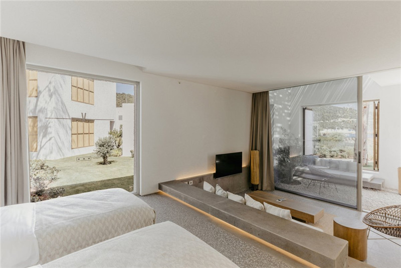 標(biāo)準(zhǔn)客房設(shè)計(jì)-Voyage Torba Hotel  土耳其小鎮(zhèn)度假精品酒店設(shè)計(jì)