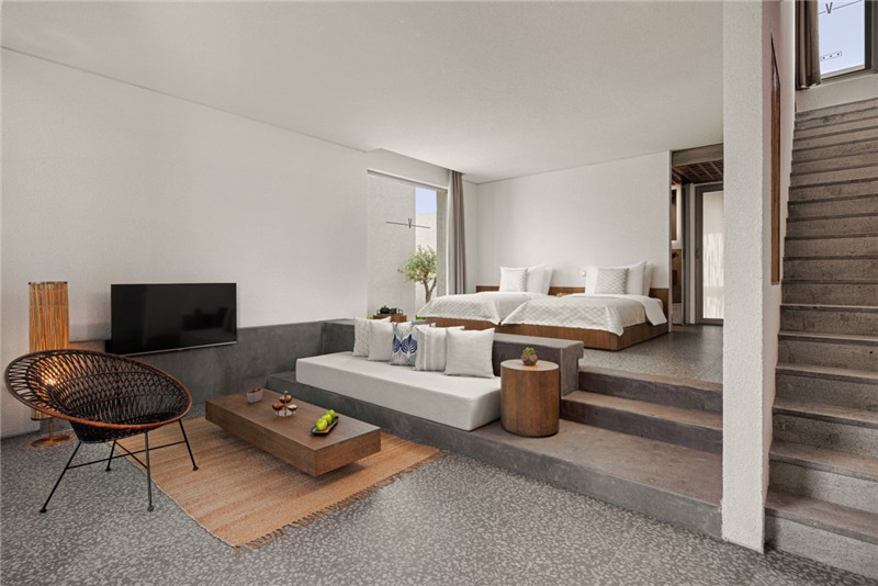 雙床房設(shè)計(jì)-Voyage Torba Hotel  土耳其小鎮(zhèn)度假精品酒店設(shè)計(jì)