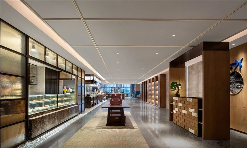 現(xiàn)代新中式岳陽鉑爾曼五星級酒店設計賞析