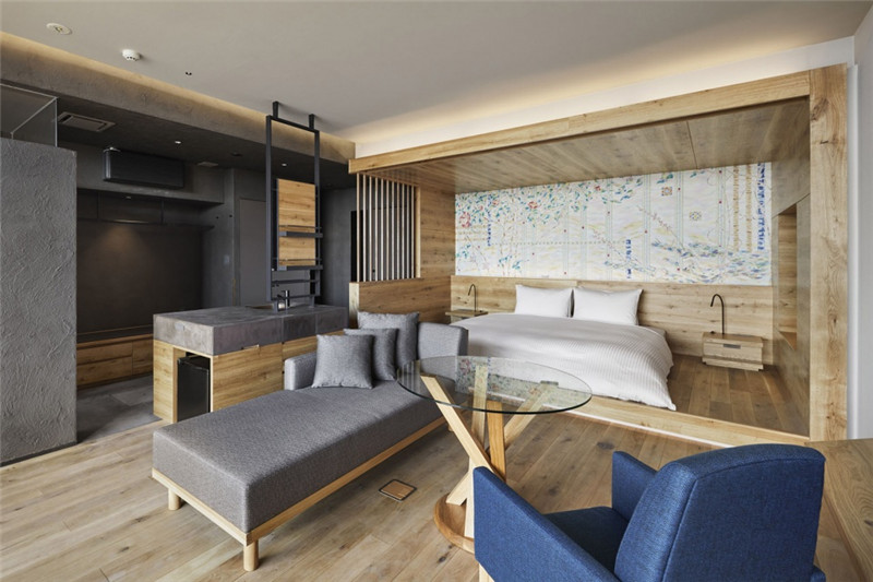 客房設(shè)計(jì)-融入當(dāng)?shù)靥厣腉alleria Midobaru溫泉酒店設(shè)計(jì) 客房設(shè)計(jì)-融入當(dāng)?shù)靥厣腉alleria Midobaru溫泉酒店設(shè)計(jì)