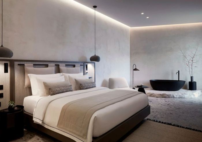 希臘米科諾斯島Aeonic極簡主義度假酒店設(shè)計 希臘米科諾斯島Aeonic極簡主義度假酒店設(shè)計