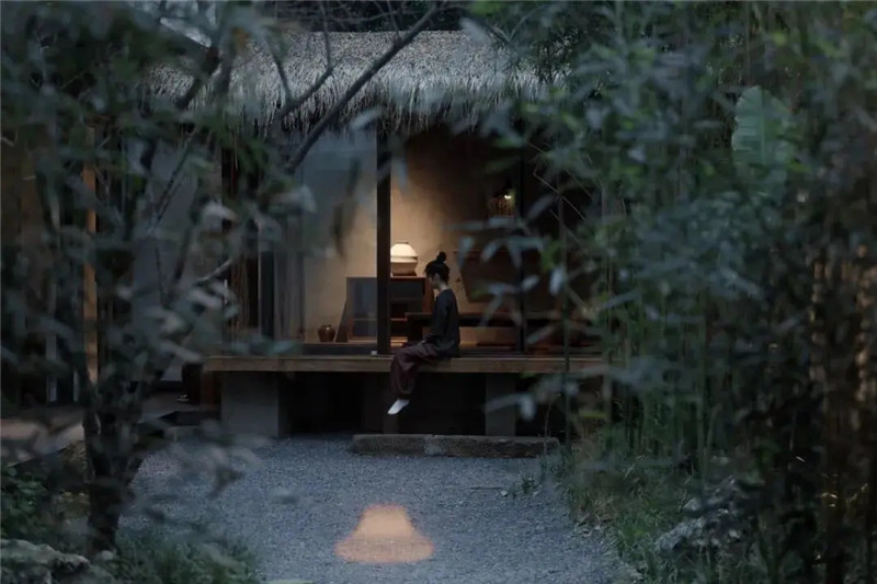 巖茶主題不知春齋精品民宿設計