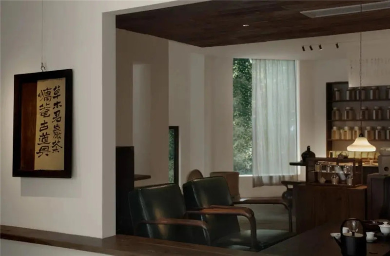 巖茶主題不知春齋精品民宿設計