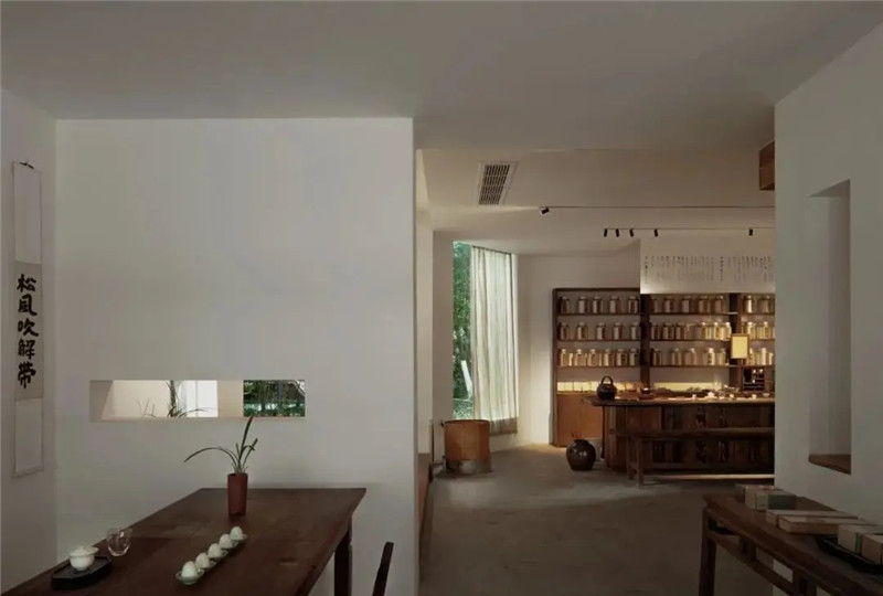 巖茶主題不知春齋精品民宿設計