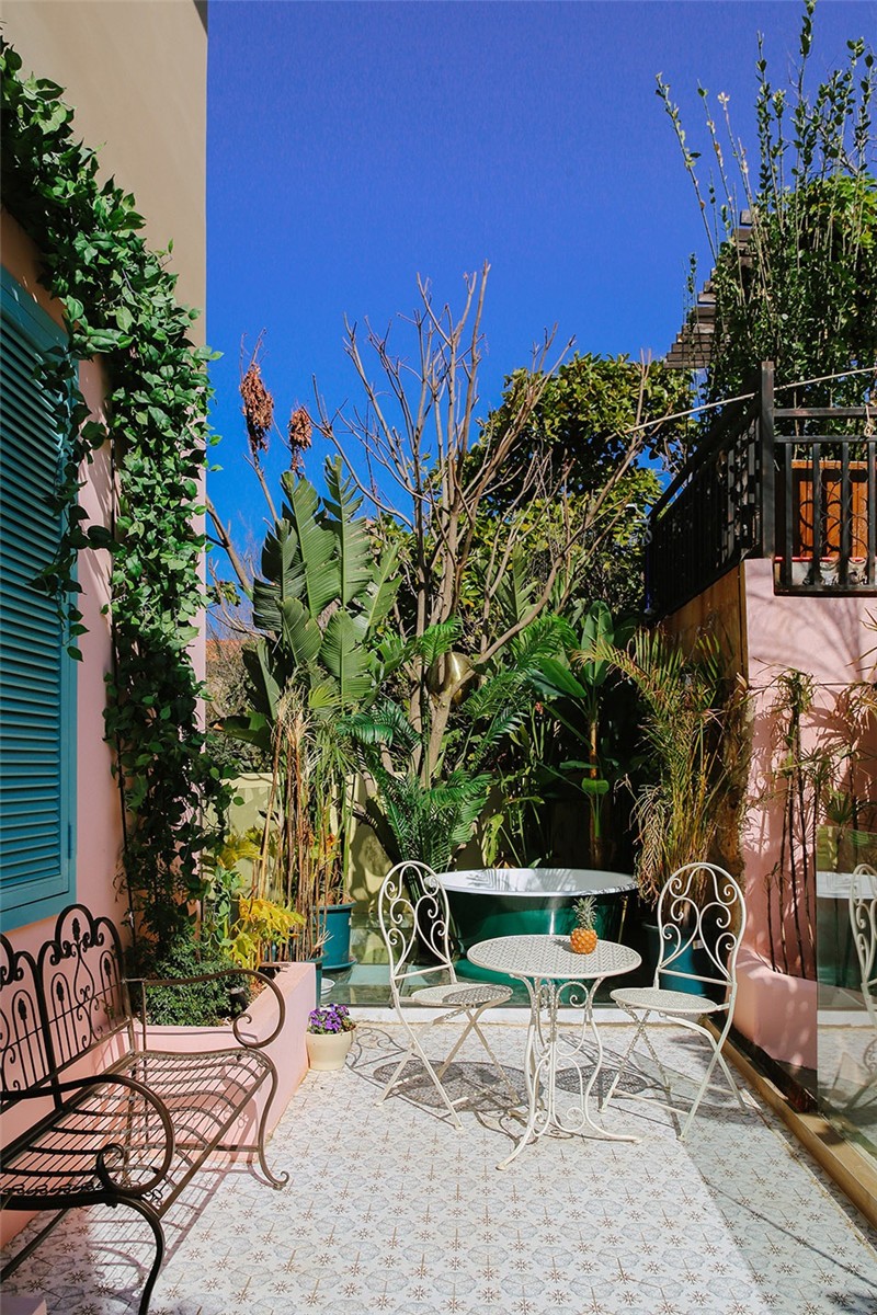 大理網(wǎng)紅民宿設(shè)計推薦：夏禾夫人意式風(fēng)情民宿花園景觀設(shè)計