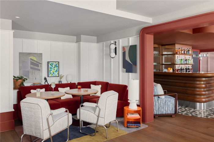 時(shí)尚前鋒主題Schwan Locke公寓式酒店餐廳設(shè)計(jì)