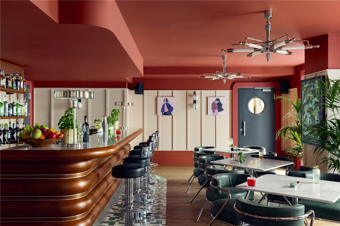 時(shí)尚前鋒主題Schwan Locke公寓式酒店酒吧設(shè)計(jì)