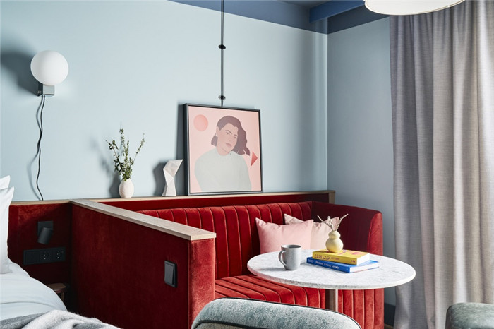 時(shí)尚前鋒主題Schwan Locke公寓式酒店設(shè)計(jì)