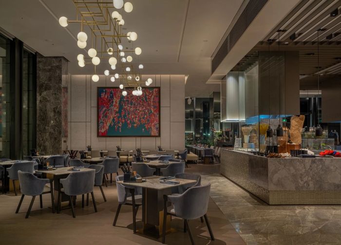 新五星級酒店設(shè)計 佛山新城保利洲際酒店餐廳設(shè)計賞析 新五星級酒店設(shè)計 佛山新城保利洲際酒店餐廳設(shè)計賞析