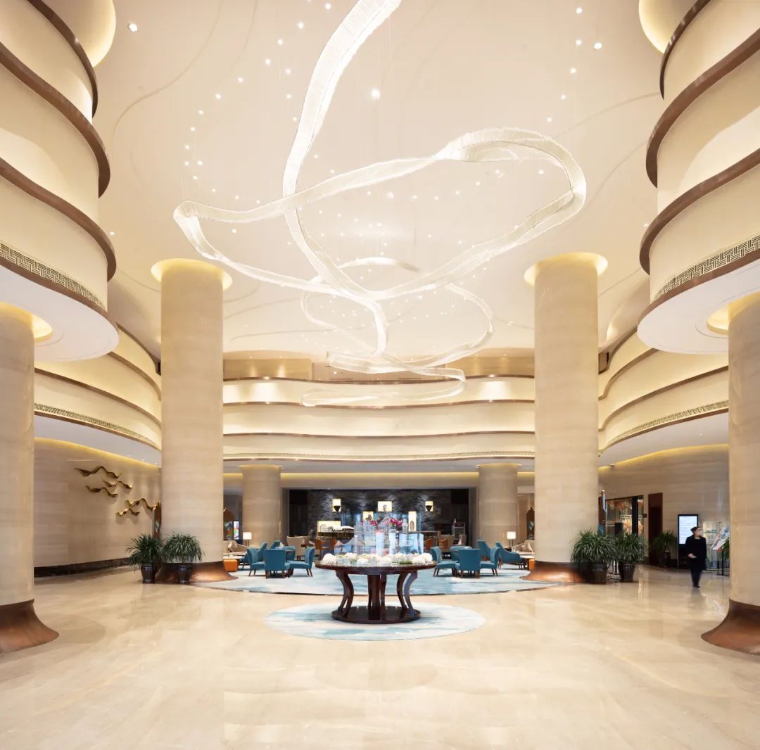 舟山三盛鉑爾曼五星級酒店大廳設計賞析