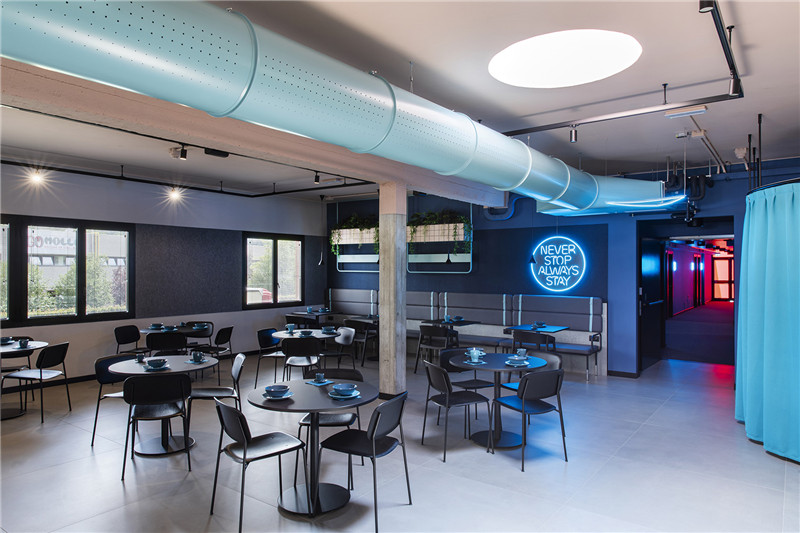 時尚工業(yè)風(fēng)STAY HOTEL精品商務(wù)酒店改造設(shè)計說明