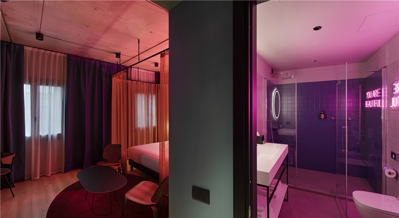 時尚工業(yè)風(fēng)STAY HOTEL精品商務(wù)酒店改造設(shè)計說明