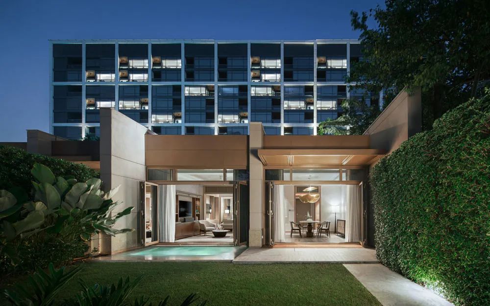 優(yōu)雅奢華的曼谷嘉佩樂城市度假酒店設(shè)計方案賞析