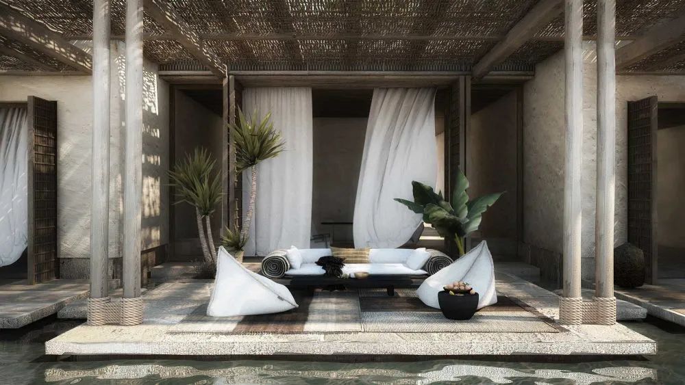 希臘 Residence in Abu Dhabi 民宿泳池設(shè)計賞析 希臘 Residence in Abu Dhabi 民宿泳池設(shè)計賞析