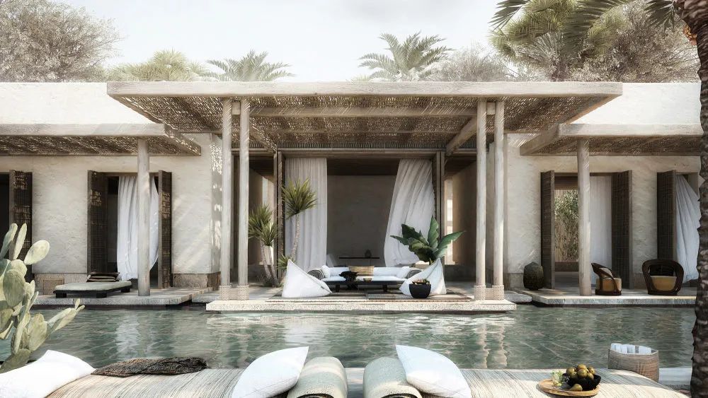 希臘 Residence in Abu Dhabi 民宿泳池設(shè)計賞析 希臘 Residence in Abu Dhabi 民宿泳池設(shè)計賞析