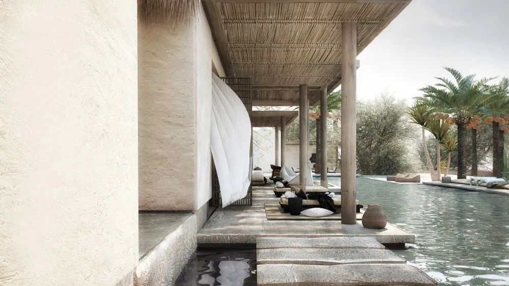 希臘 Residence in Abu Dhabi 民宿泳池設(shè)計賞析 希臘 Residence in Abu Dhabi 民宿泳池設(shè)計賞析