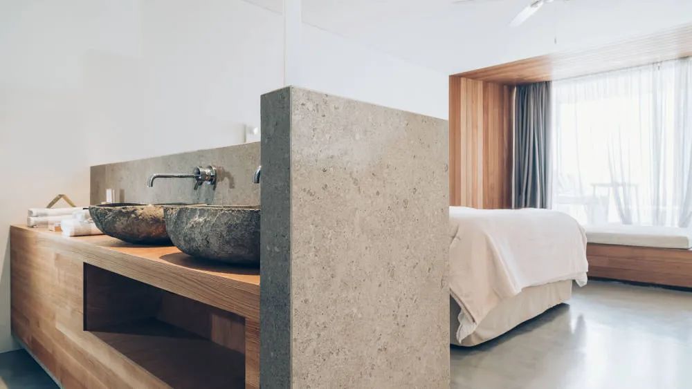 客房洗手臺設計-僅限成人入住的希臘四星級度假酒店設計方案賞析 客房洗手臺設計-僅限成人入住的希臘四星級度假酒店設計方案賞析