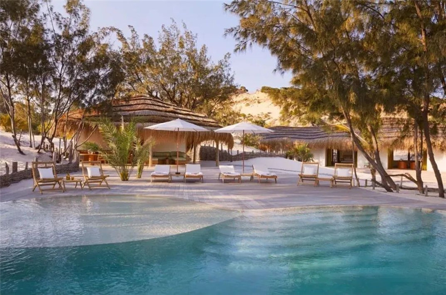 3萬五一晚的Kisawa Sanctuary度假酒店泳池設計賞析