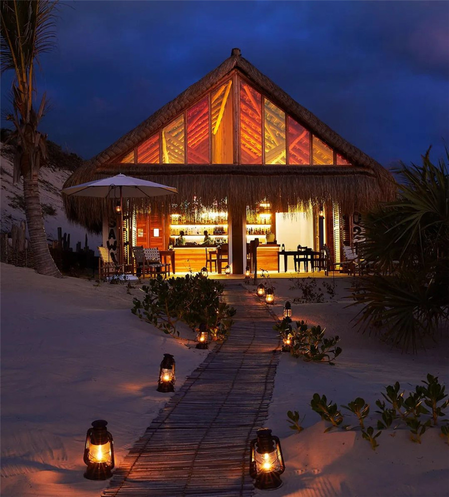 3萬五一晚的Kisawa Sanctuary度假酒店室內(nèi)設計賞析