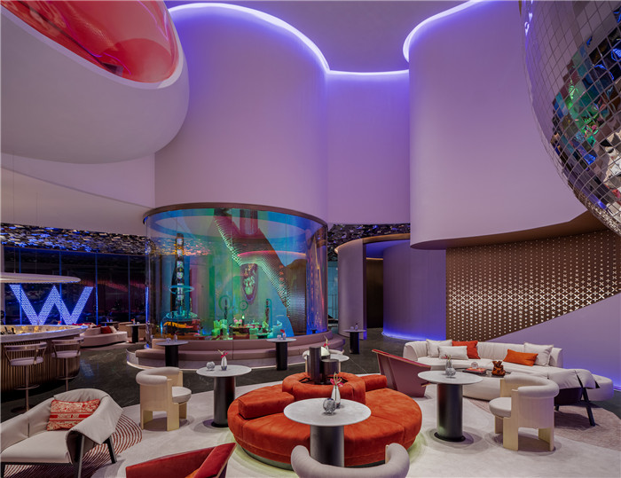 高端、時尚、年輕、藝術(shù)為主題的浙江W酒店設(shè)計賞析