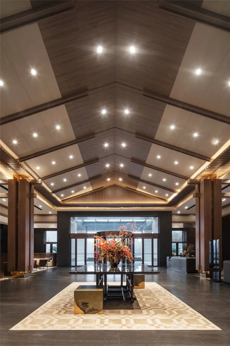 大堂設計-濰坊桂水逸扉新中式五星級酒店設計案例 大堂設計-濰坊桂水逸扉新中式五星級酒店設計案例