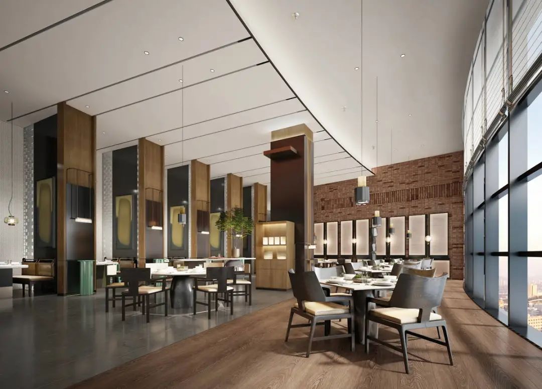 肇慶首家喜來登國際五星級(jí)酒店餐廳設(shè)計(jì)方案賞析