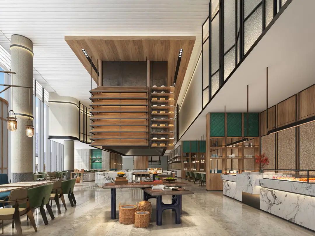 肇慶首家喜來登國際五星級(jí)酒店餐廳設(shè)計(jì)方案賞析