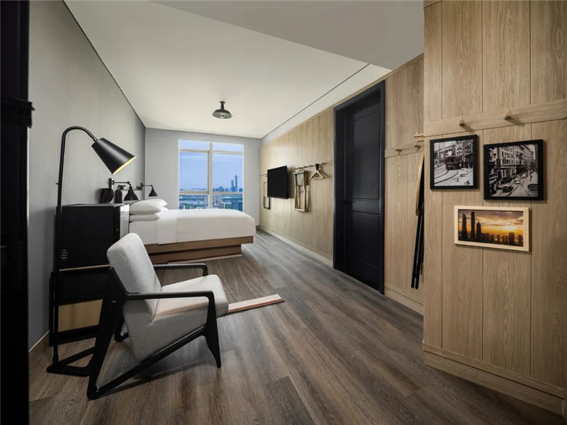 上海最新MOXY個性工業(yè)風(fēng)潮牌酒店設(shè)計賞析