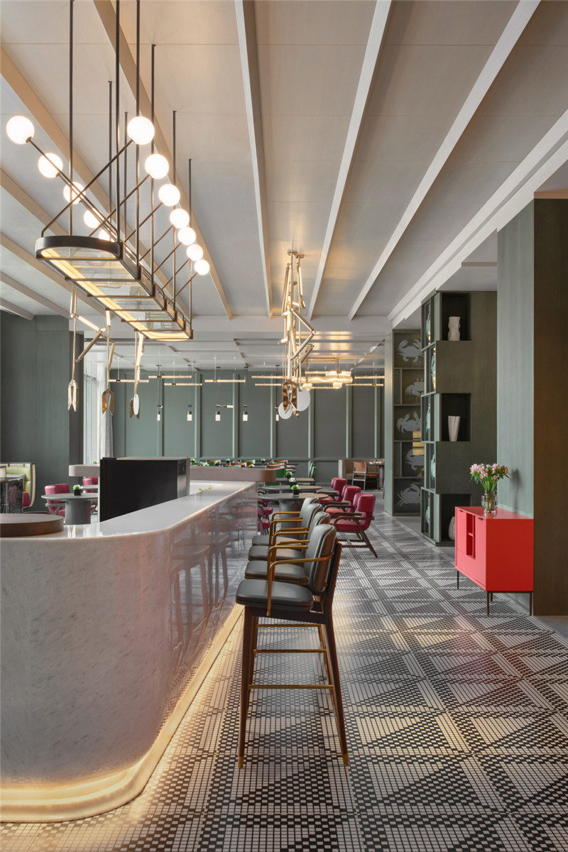 現(xiàn)代輕奢藝術(shù)風(fēng)蘇州英迪格酒店公共空間設(shè)計(jì)方案