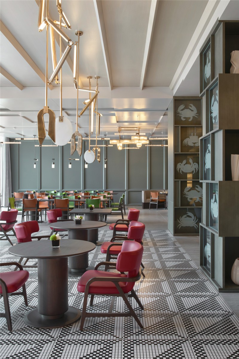 現(xiàn)代輕奢藝術(shù)風(fēng)蘇州英迪格酒店公共空間設(shè)計(jì)方案