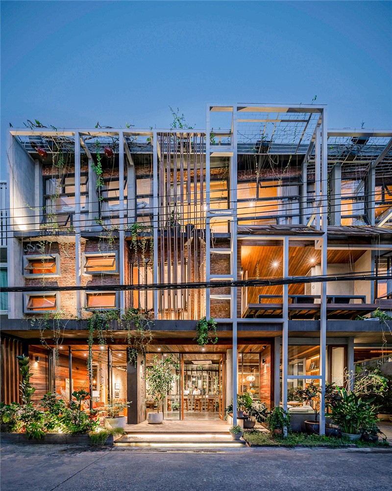 曼谷TAMNI工業(yè)風(fēng)青年旅舍改造設(shè)計(jì)方案 曼谷TAMNI工業(yè)風(fēng)青年旅舍改造設(shè)計(jì)方案