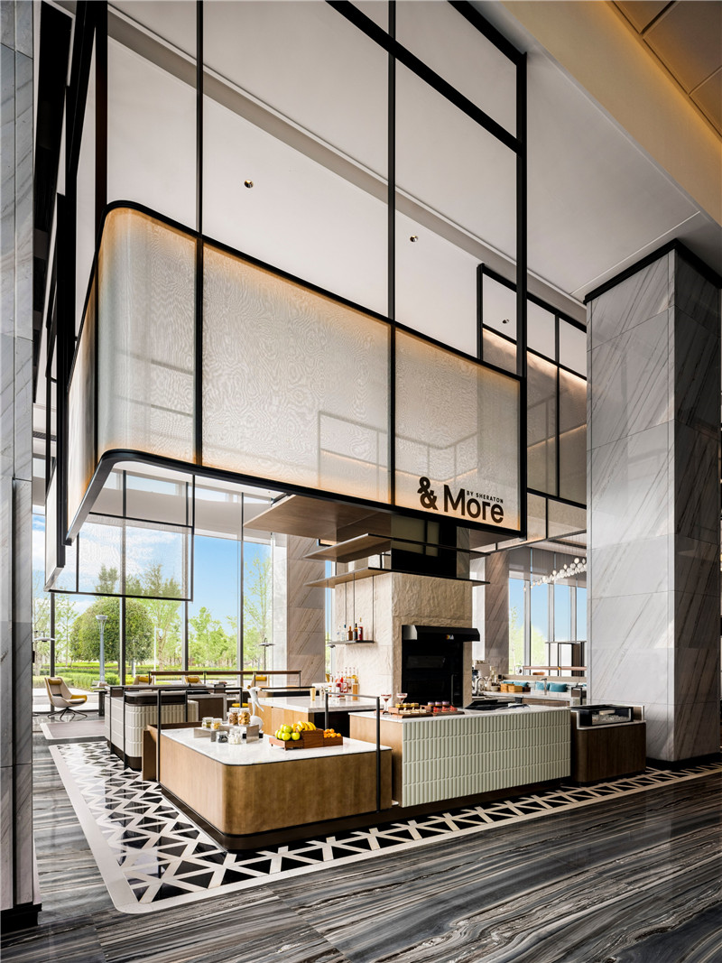 成都新五星級酒店設(shè)計：郫都喜來登酒店設(shè)計說明