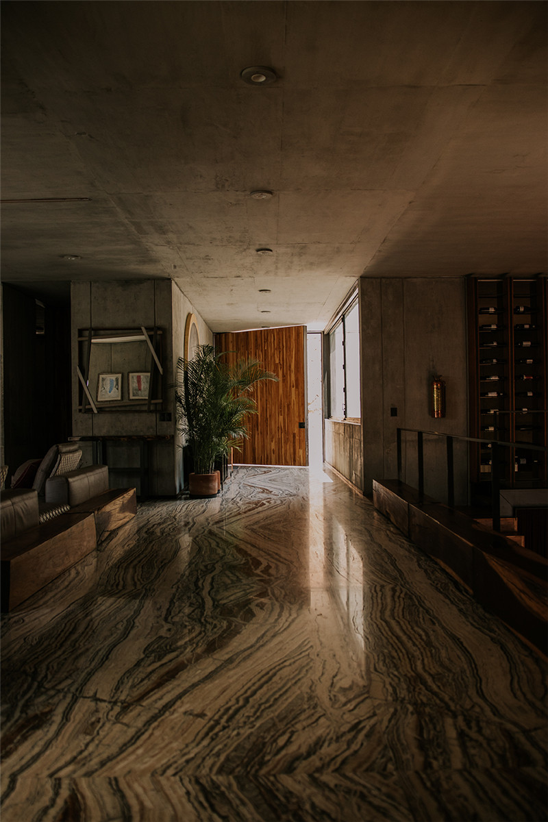 以當(dāng)?shù)刈匀粸橹黝}的弗蕾維亞豪華酒店設(shè)計案例