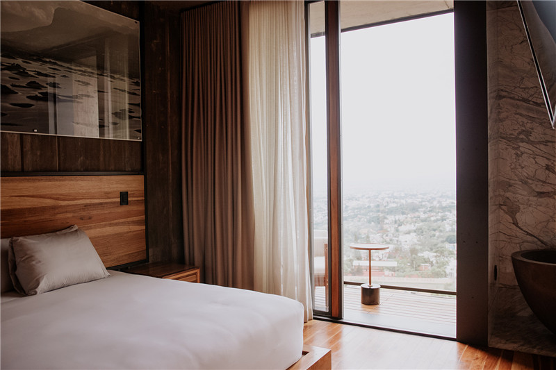 以當(dāng)?shù)刈匀粸橹黝}的弗蕾維亞豪華酒店設(shè)計案例