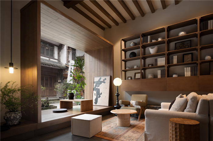 古鎮(zhèn)里的民宿設(shè)計(jì)  海窩子拾光·睡眠客棧設(shè)計(jì)案例