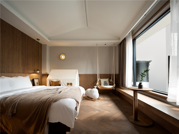 古鎮(zhèn)里的民宿設(shè)計(jì)  海窩子拾光·睡眠客棧設(shè)計(jì)案例