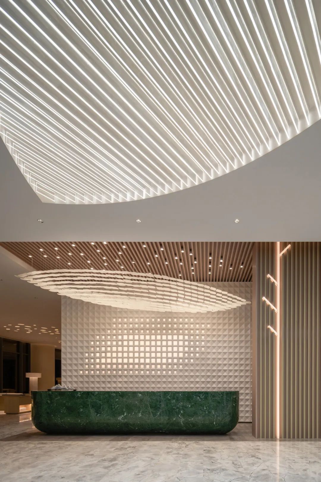 現(xiàn)代綠色自然理念三棵樹(shù)菁英酒店設(shè)計(jì)案例