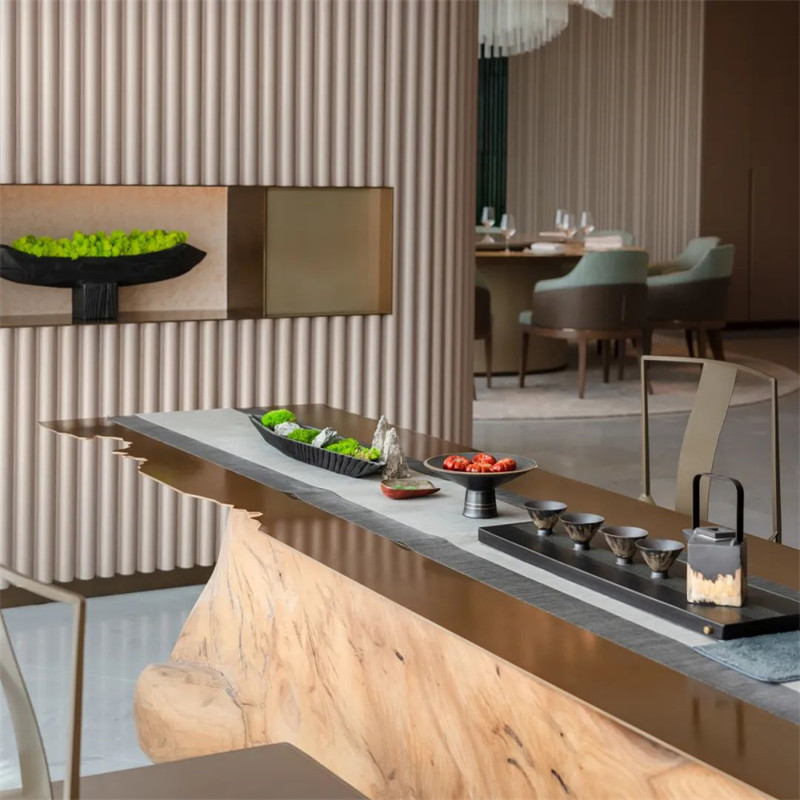 現(xiàn)代綠色自然理念三棵樹(shù)菁英酒店設(shè)計(jì)案例